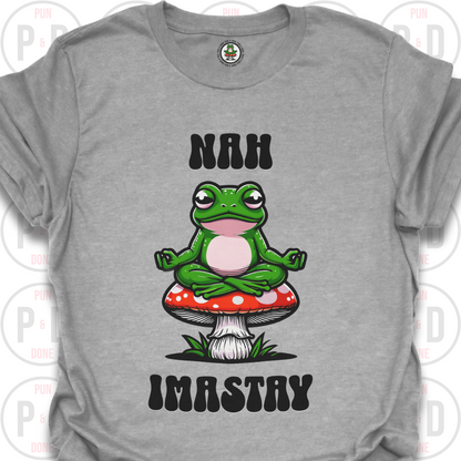 Nah Imastay, Frog, T-Shirt
