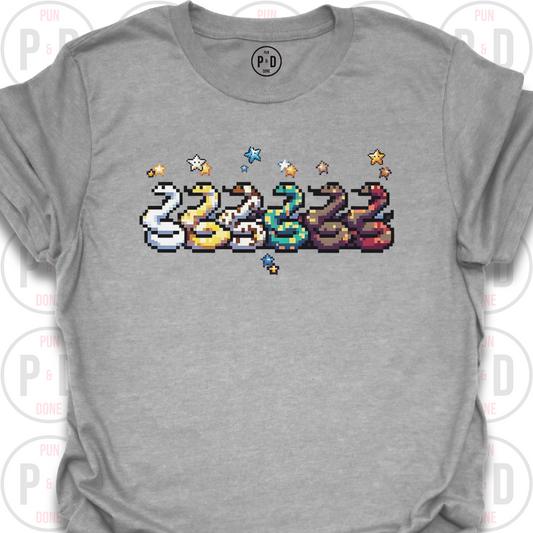 8-Bit Snakes, T-Shirt