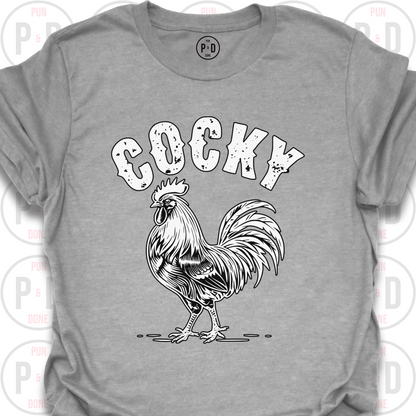 Cocky Chicken, T-Shirt