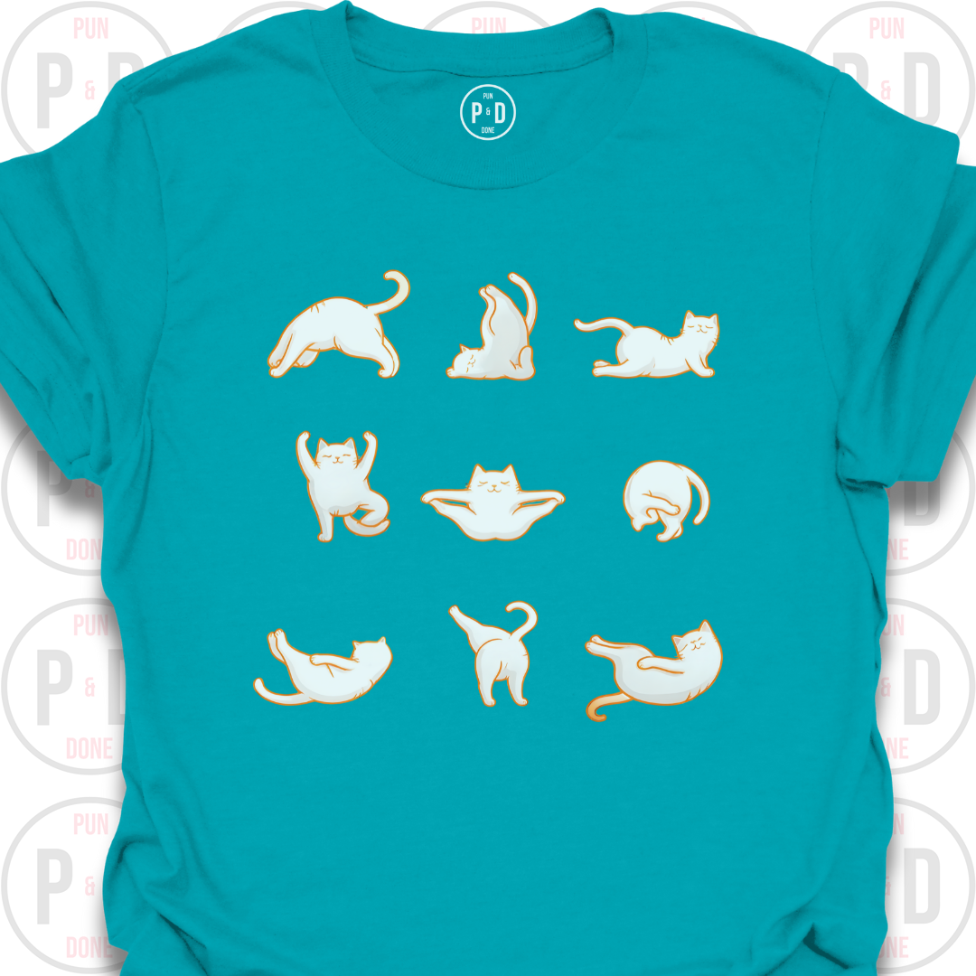 Yoga Cat, T-Shirt