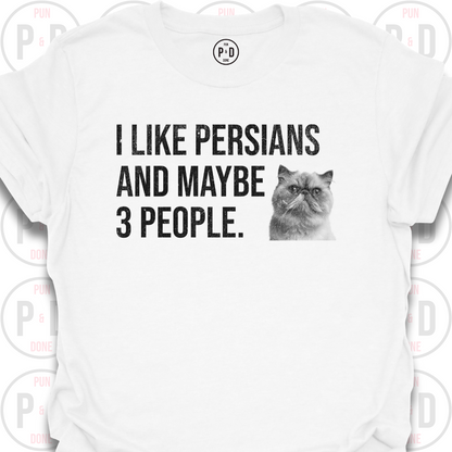 Persians and Maybe 3 People, T-Shirt (Distressed)
