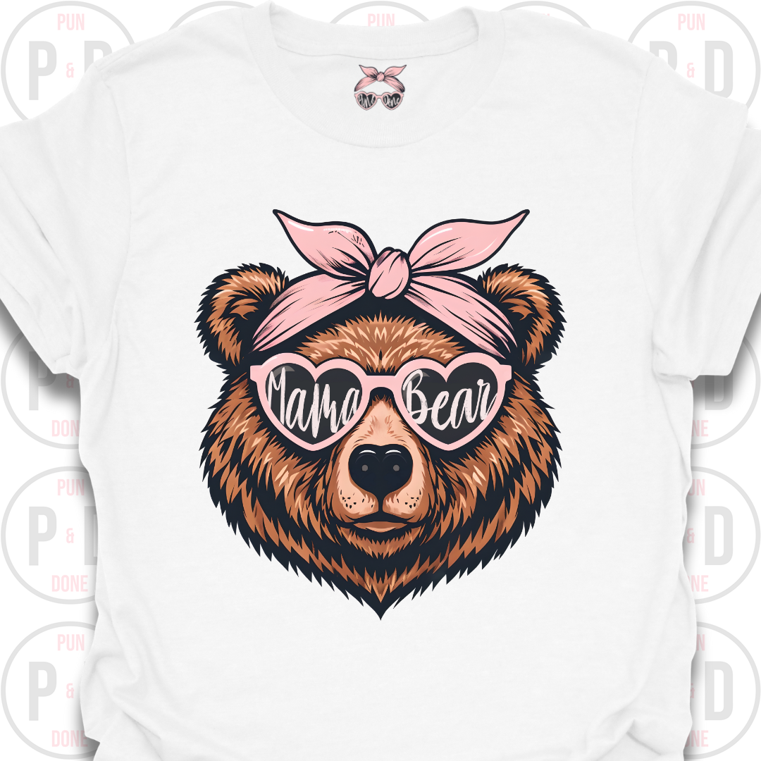 Mama Bear Sunglasses, T-Shirt